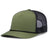 Pacific Headwear Weekender Trucker Cap - Pacific Headwear P423 MOSS/LT CHARCOAL/MOSS OS