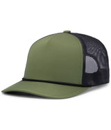 Pacific Headwear Weekender Trucker Cap - Pacific Headwear P423 MOSS/LT CHARCOAL/MOSS OS