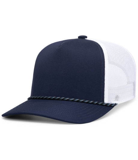 Pacific Headwear Weekender Trucker Cap - Pacific Headwear P423 NAVY/WHITE/NAVY OS