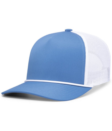 Pacific Headwear Weekender Trucker Cap - Pacific Headwear P423 OCEAN BLUE/WHITE/OCEAN BLUE OS