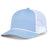 Pacific Headwear Weekender Trucker Cap - Pacific Headwear P423 POWDER BLUE/WHITE OS