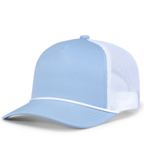 Pacific Headwear Weekender Trucker Cap - Pacific Headwear P423 POWDER BLUE/WHITE OS