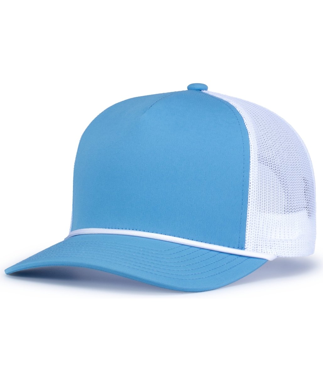 Pacific Headwear Weekender Trucker Cap - Pacific Headwear P423 TRANQUIL BLUE/WHITE OS