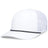 Pacific Headwear Weekender Trucker Cap - Pacific Headwear P423 WHITE/BLACK/WHITE OS