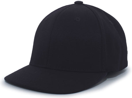Pacific Headwear Wool Combo Umpire Flexfit® Cap - Pacific Headwear 855U NAVY S/M
