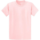 Men's Durable 100% Heavyweight Cotton T-Shirts in Regular, Big, and Tall Sizes-PalePink T-Shirts Joe's USA Pale Pink Small
