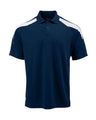 Paragon Contrast Insert Mesh Polo - Paragon 105 Navy/ White 4XL