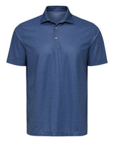 Paragon Men's Aiken Striped Polo - Paragon 155 Blue Heather/ Navy S