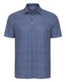 Paragon Men's Aiken Striped Polo - Paragon 155 Navy Heather/ White S
