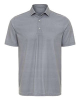 Paragon Men's Aiken Striped Polo - Paragon 155 Steel Heather/ Charcoal S