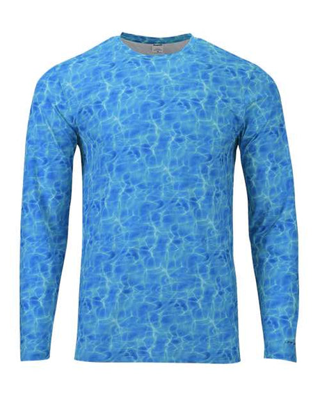 Paragon Men's Belize Sublimated Long Sleeve T-Shirt - Paragon 230 Blue Water XS Long Sleeve T-Shirts