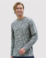 Paragon Men's Belize Sublimated Long Sleeve T-Shirt - Paragon 230 Blue Water XS Long Sleeve T-Shirts