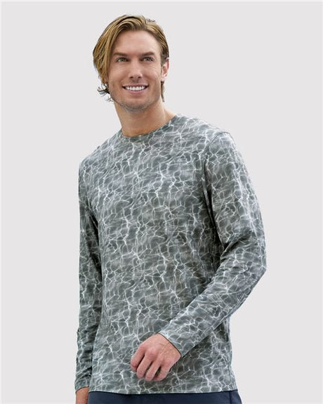 Paragon Men's Belize Sublimated Long Sleeve T-Shirt - Paragon 230 Blue Water XS Long Sleeve T-Shirts