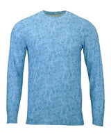 Paragon Men's Belize Sublimated Long Sleeve T-Shirt - Paragon 230 Caribbean Water XS Long Sleeve T-Shirts