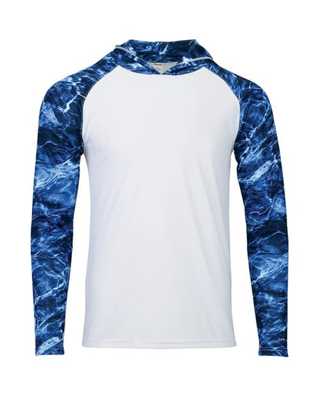 Paragon Men's Biloxi Performance Colorblocked Hooded Sweatshirt - Paragon 241 Marlin XS Sweatshirts