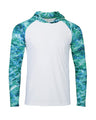 Paragon Men's Biloxi Performance Colorblocked Hooded Sweatshirt - Paragon 241 Seafoam XS Sweatshirts