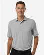 Paragon Men's Bohemian Striped Heather Performance Polo - Paragon 162 Black Heather S