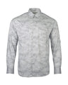 Paragon Men's Buxton Sublimated Fishing Shirt - Paragon 709 Aluminum S