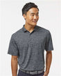 Paragon Men's Dakota Striated Heather Polo - Paragon 130 Black Heather S