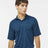 Paragon Men's Dakota Striated Heather Polo - Paragon 130 Deep Blue Heather S