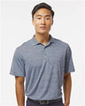 Paragon Men's Dakota Striated Heather Polo - Paragon 130 Steel Grey Heather S