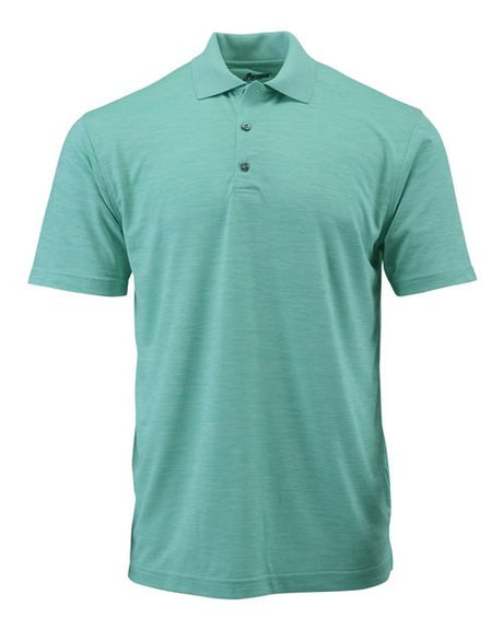 Paragon Men's Dakota Striated Heather Polo - Paragon 130 Surf Green Heather S