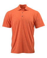 Paragon Men's Dakota Striated Heather Polo - Paragon 130 Tangerine Heather S