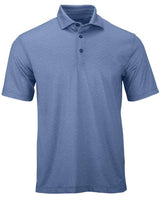 Paragon Men's Derby Sublimated Heathered Polo - Paragon 152 Blue Heather S