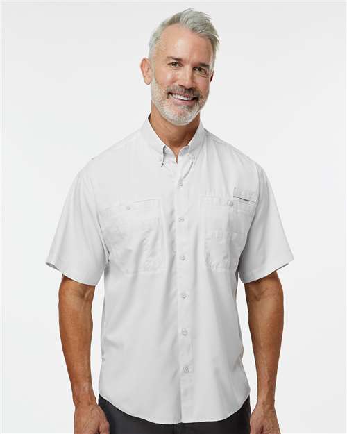 Paragon Men's Hatteras Performance Short Sleeve Fishing Shirt - Paragon 700 Aluminum S Hats