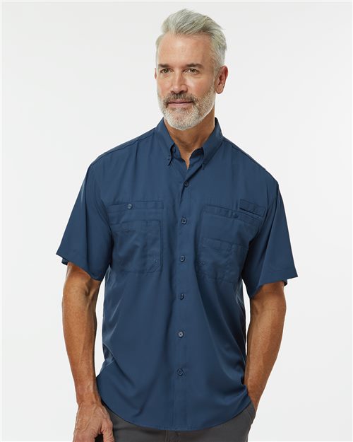 Paragon Men's Hatteras Performance Short Sleeve Fishing Shirt - Paragon 700 Aluminum S Hats