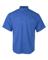 Paragon Men's Hatteras Performance Short Sleeve Fishing Shirt - Paragon 700 Vivid Blue S Hats