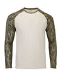 Paragon Men's Jackson Mossy Oak Colorblocked Long Sleeve T-Shirt - Paragon 236 Bottomland XS Long Sleeve T-Shirts