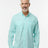Paragon Men's Kitty Hawk Performance Fishing Shirt - Paragon 702 Aqua Blue S