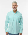 Paragon Men's Kitty Hawk Performance Fishing Shirt - Paragon 702 Aqua Blue S