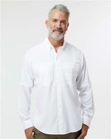 Paragon Men's Kitty Hawk Performance Fishing Shirt - Paragon 702 White S