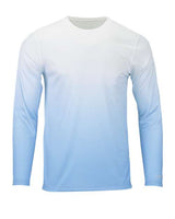 Paragon Men's Maui Performance Long Sleeve T-Shirt - Paragon 233 Blue Mist XS Long Sleeve T-Shirts