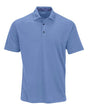Paragon Men's Memphis Sueded Polo - Paragon 150 Light Blue S