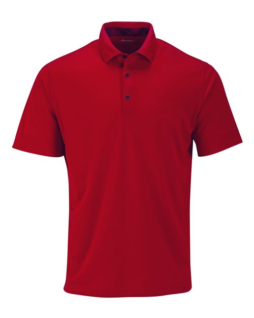 Paragon Men's Memphis Sueded Polo - Paragon 150 Red S