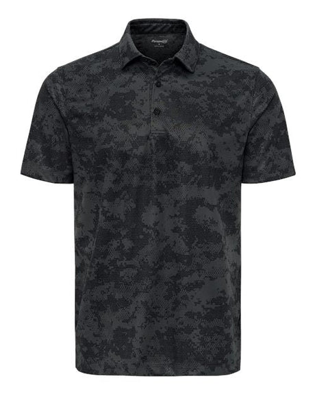 Paragon Men's Monterey Printed Polo - Paragon 171 Black S