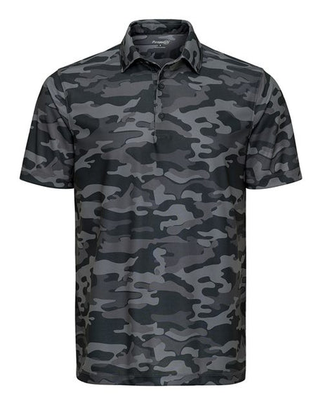 Paragon Men's Newport Camo Polo - Paragon 170 Dark Camo S