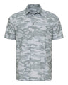 Paragon Men's Newport Camo Polo - Paragon 170 Grey Camo S