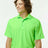 Paragon Men's Saratoga Performance Mini Mesh Polo - Neon Lime - Paragon 100 Neon Lime S