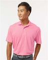 Paragon Men's Saratoga Performance Mini Mesh Polo - Paragon 100 Charity Pink S