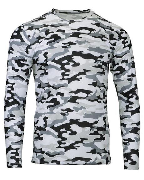 Paragon Men's Woodland Performance Long Sleeve T-Shirt - Paragon 238 Arctic Camo XS Long Sleeve T-Shirts