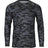 Paragon Men's Woodland Performance Long Sleeve T-Shirt - Paragon 238 Smoke Camo XS Long Sleeve T-Shirts