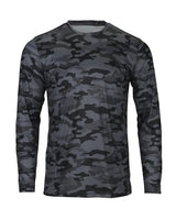 Paragon Men's Woodland Performance Long Sleeve T-Shirt - Paragon 238 Smoke Camo XS Long Sleeve T-Shirts
