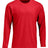 Paragon Unisex Aruba Extreme Performance Long Sleeve T-Shirt - Paragon 222 Red XS Long Sleeve T-Shirts