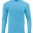 Paragon Unisex Bahama Performance Hooded Long Sleeve T-Shirt - Paragon 220 Bimini Blue XS Long Sleeve T-Shirts
