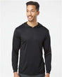 Paragon Unisex Bahama Performance Hooded Long Sleeve T-Shirt - Paragon 220 Black XS Long Sleeve T-Shirts