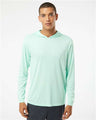 Paragon Unisex Bahama Performance Hooded Long Sleeve T-Shirt - Paragon 220 Mint Green XS Long Sleeve T-Shirts